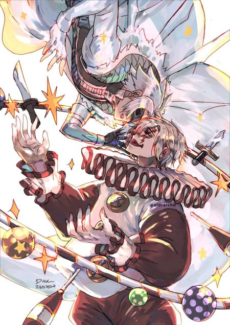 Аллен уолкер клоун арт