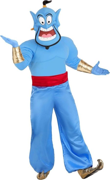 Костюм джина из мультфильма алладин