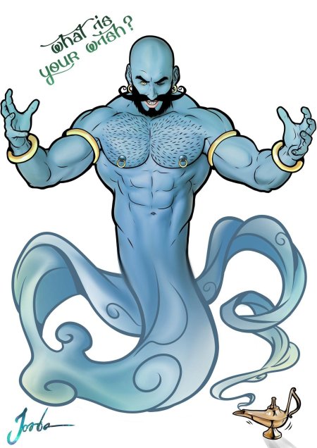 Джин из лампы