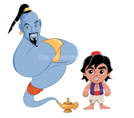 Джин из алладина мультик