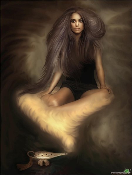 Мистическая девушка