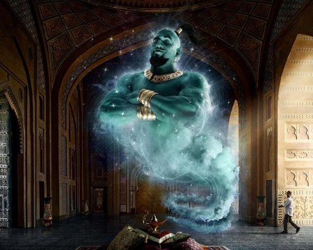 Джин лампа алладина