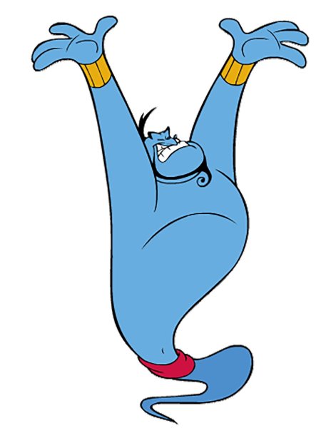 Джин мультик алладин