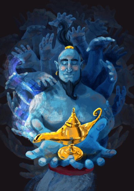 Джин из аладдина