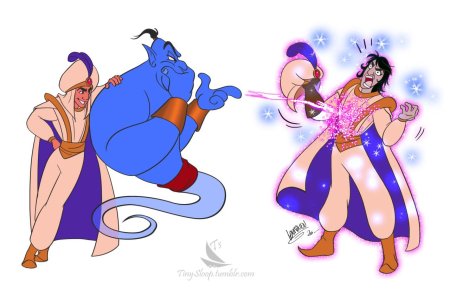 Герои мультика алладин дисней