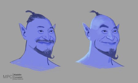 Алладин концепт арт