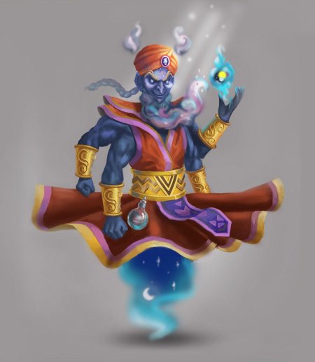 Джинн ифрит арт