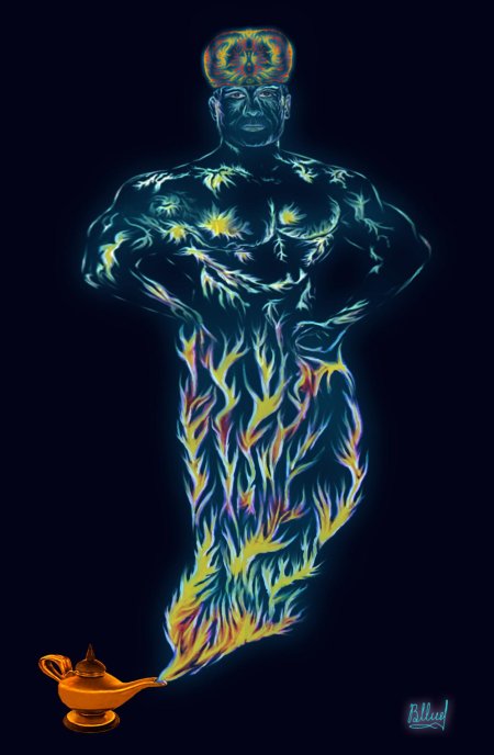 Джинн из лампы