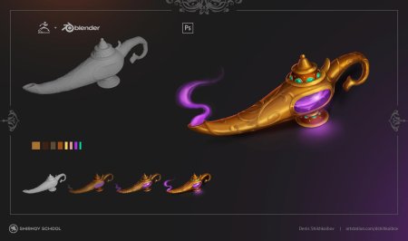 Лампа алладина и джина