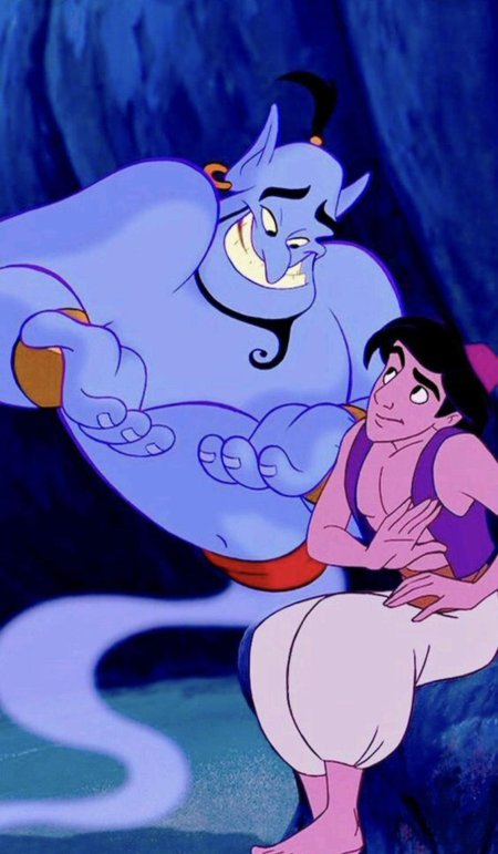 Джинни алладин мультфильм