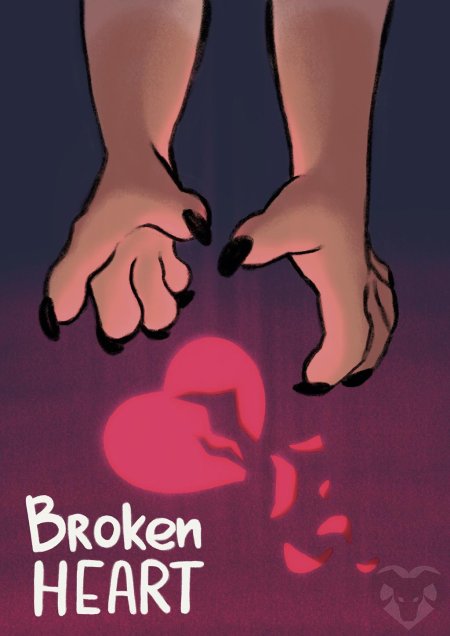 A broken heart