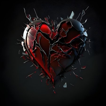 Broken heart d