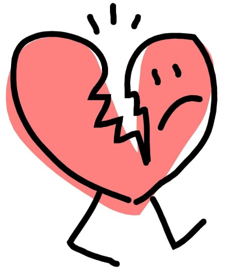 Разбитое сердце иконка