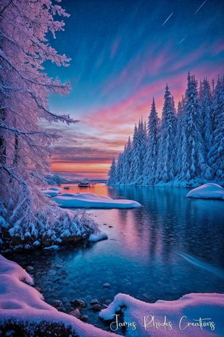 Пейзажи зимние