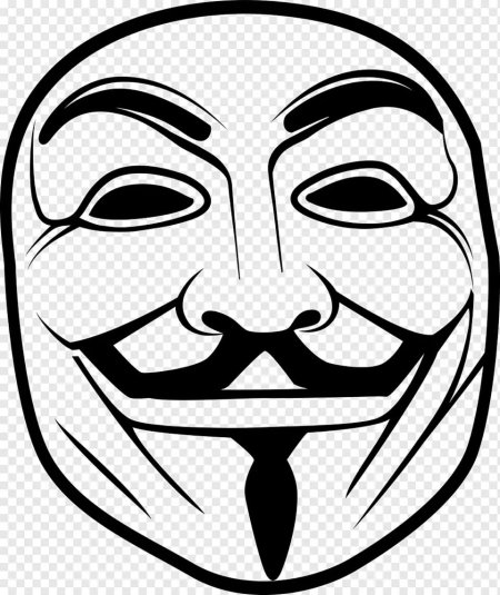 Маска гая фокса (анонимуса)