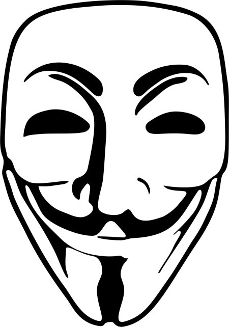 Гай фокс маска анонимуса хакер