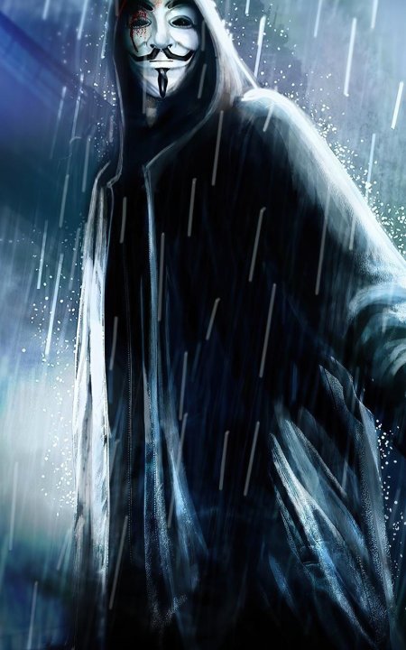 Анонимус в капюшоне