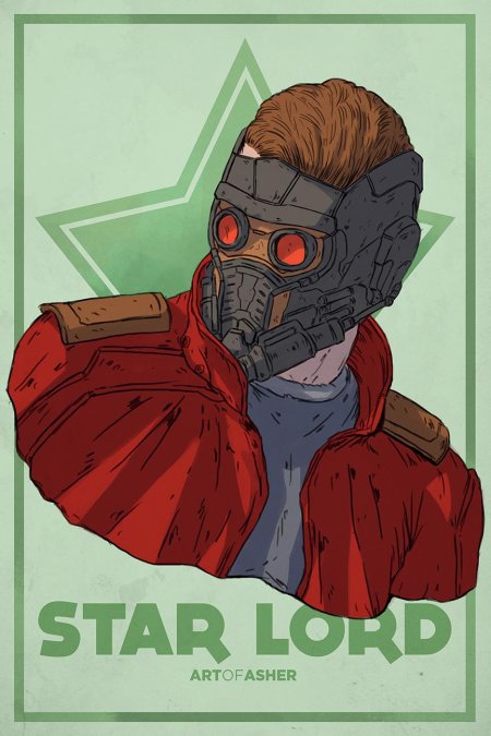 Стар лорд марвел