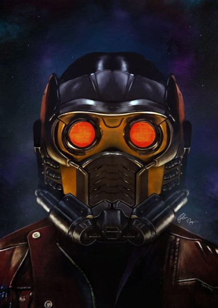 Шлем звёздного лорда