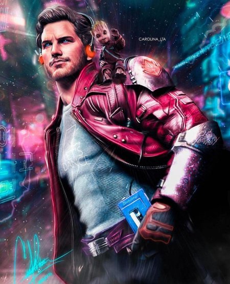 Крис прэтт стражи галактики