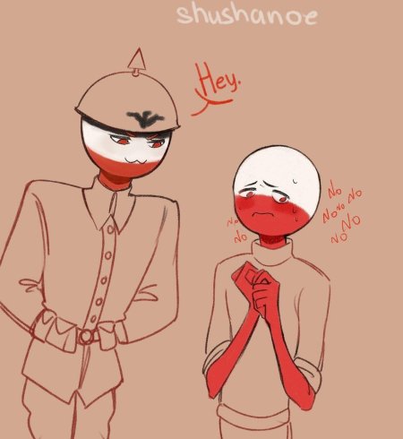 Ги и польша countryhumans шип