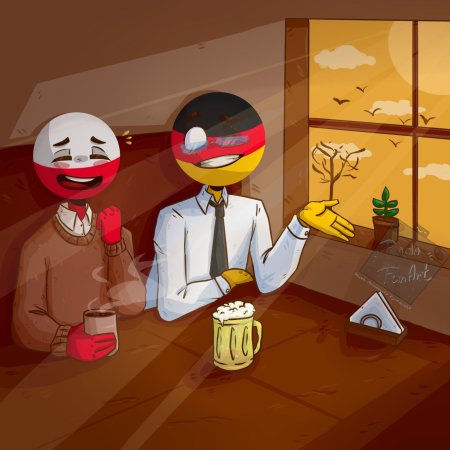 Кантрихуманс германия и польша