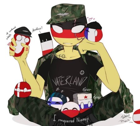 Германия и польша countryhumans шип