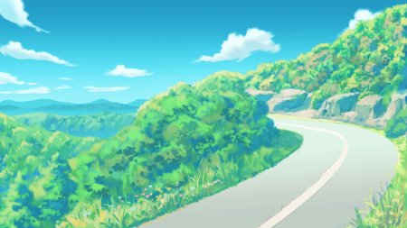 Аниме дорога