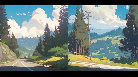 Природа иллюстрация