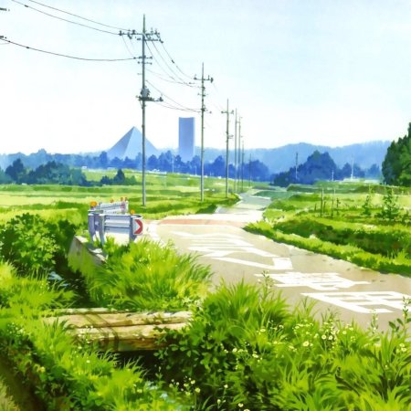 Панорама пейзаж хаяо миядзаки