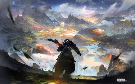 Странник геншин арт