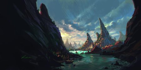 Фантастические пейзажи