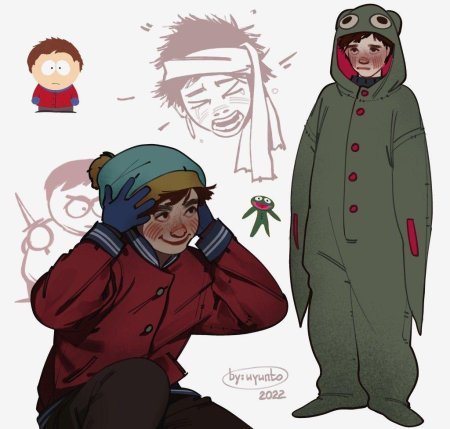 Южный парк кайл и картман