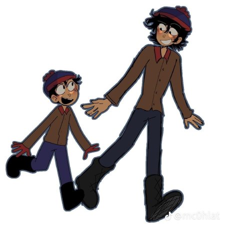 Южный парк пип и дэмиен