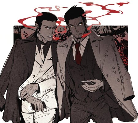 Босс мафии якудза арт