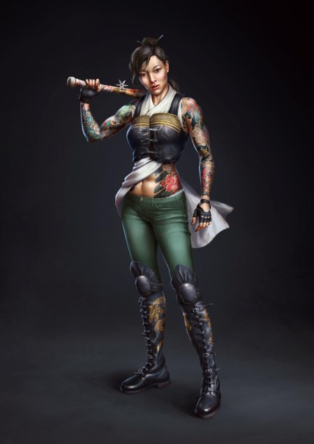 Женщина босс якудза