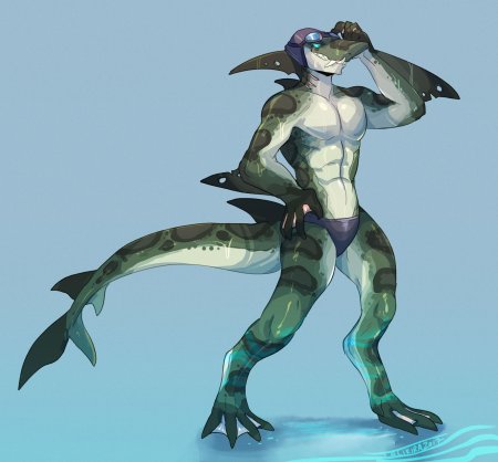 Антро акула референс