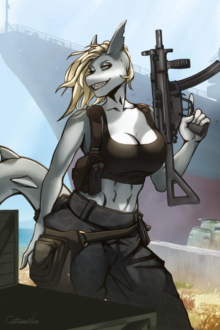 Фурри с оружием