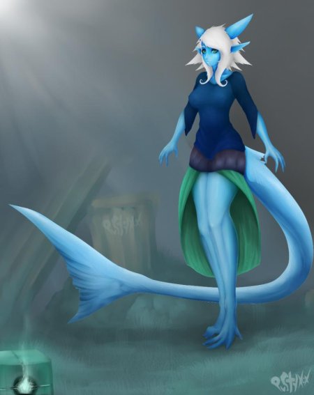 Фурри дракон девушка