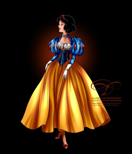 Платья диснеевских принцесс