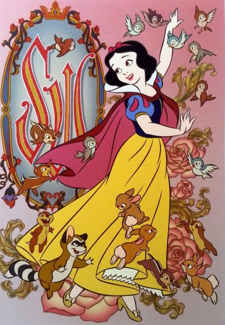 Принцесса белоснежка и семь гномов