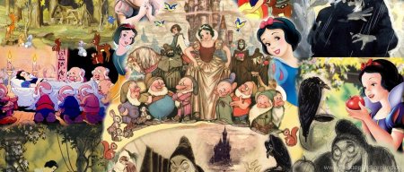 Уолт дисней белоснежка и семь гномов