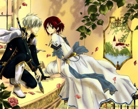 Красноволосая принцесса белоснежка шираюки