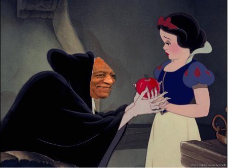 Белоснежка ведьма с яблоком