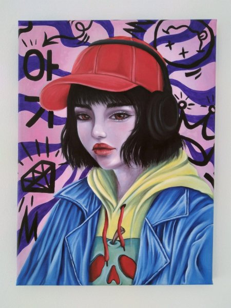 Девушка иллюстрация