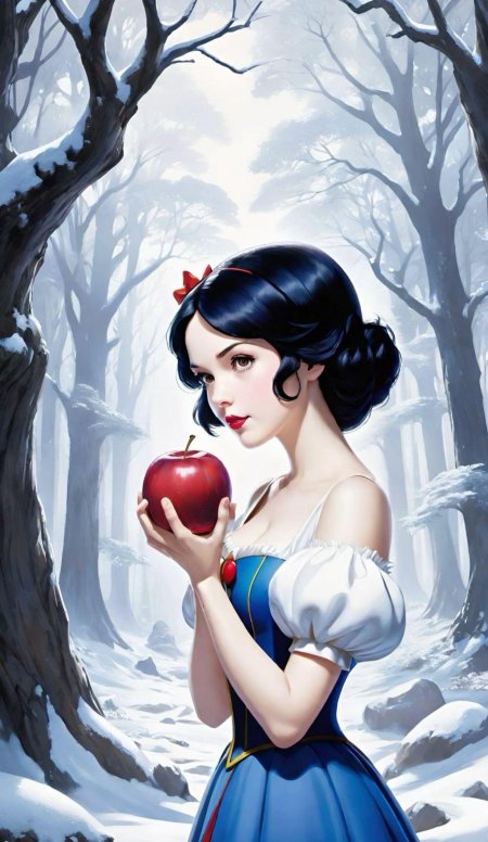 Белоснежка портрет