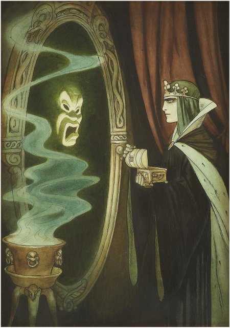 Волшебное зеркало злой королевы мачехи белоснежки