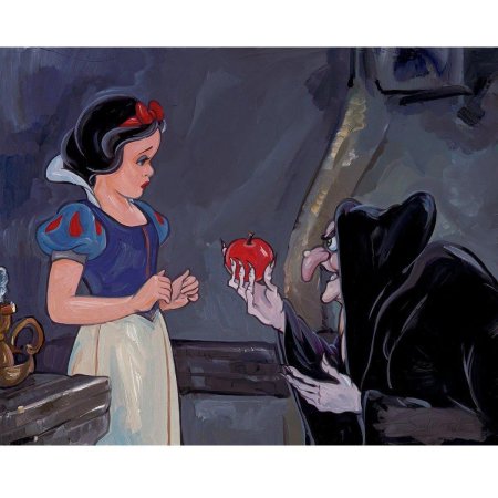 Отравленное яблоко белоснежка