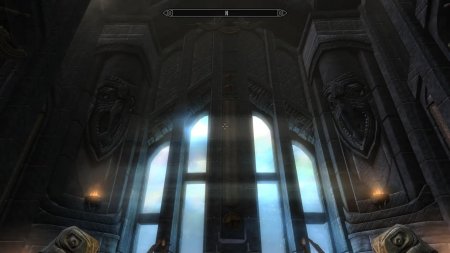 Скайрим замок тронный зал