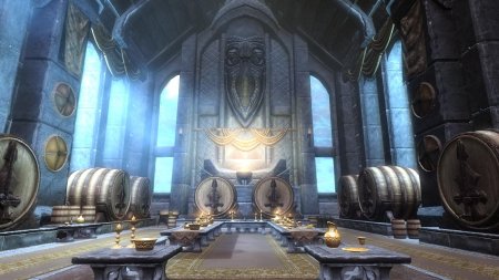 Тронный зал the elder scrolls